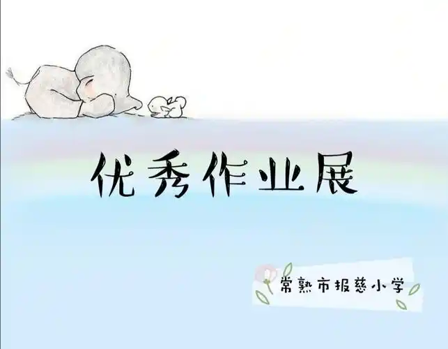 记报慈小学学生优秀作业展