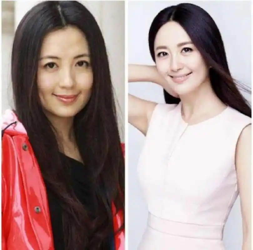 杨童舒和宋林静,长的真像 不过,后来证实是她们同一个人,于和伟妻子长