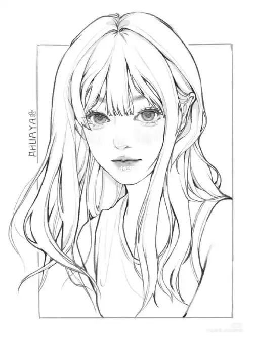 练习上色第二张 线稿来源@阿花呀(课程报名中)还需努力#板绘  #零基础