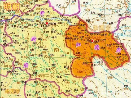 明朝200多年看河南如何变来变去