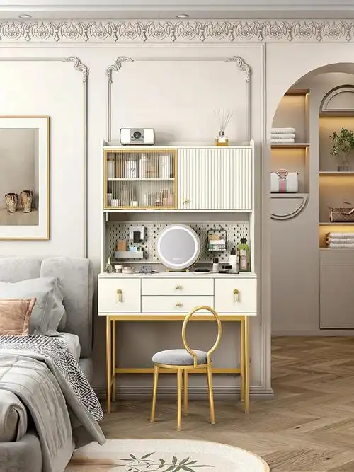 梳妆台书桌一体化完美利用垂直空间