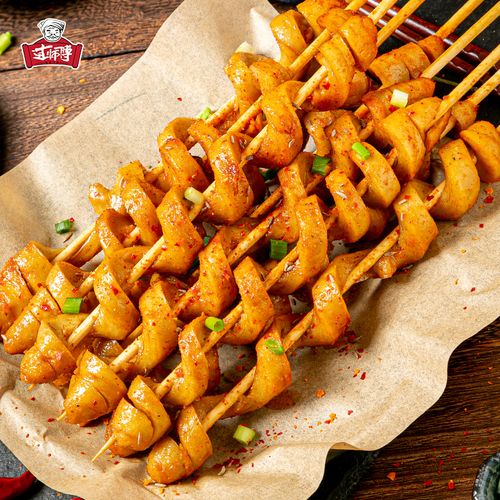 面筋烧烤1100g素肉油炸串串商用半成品批发夜宵其它生肉制品