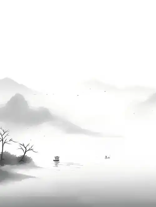 诗词背景图片无字