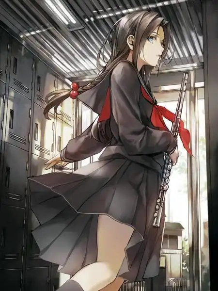 长笛少女