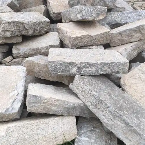 广场铺地老石板石板材纹理自然真实花岗岩自然面老石条