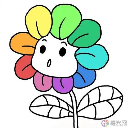 太阳花简笔画教程太阳花简笔画步骤教程