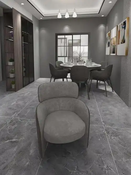 全网都说不好看的深灰色瓷砖我铺了,并为没有觉得特别暗之类的,反而