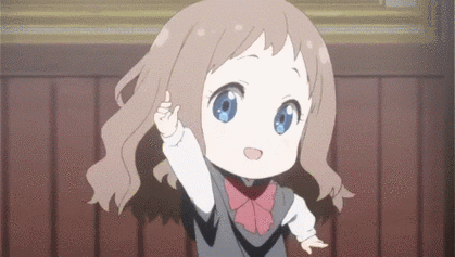 动漫女孩卖萌可爱gif动图_动态图_表情包下载_soogif