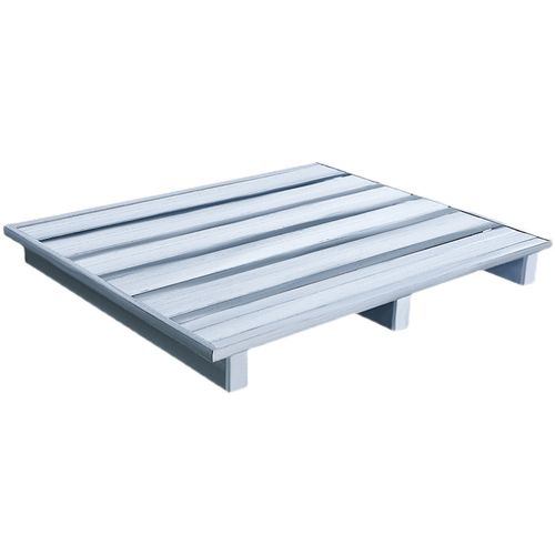 托盘叉车钢制铁托金属加厚仓库仓储白色防泄托盘