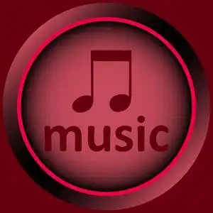 红色音符图标红色音符照片