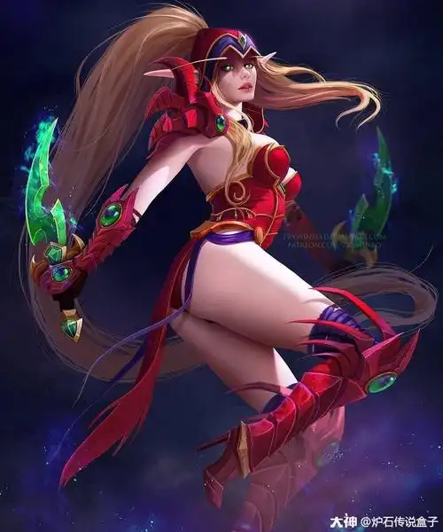 炉石传说# 炉石插画分.