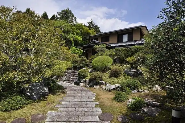 京都传统日式花园别墅