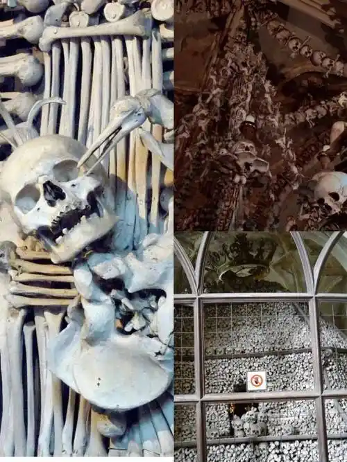 色的外观掩盖了其地下室里令人不安的内容:几十个和尚的木乃伊尸体