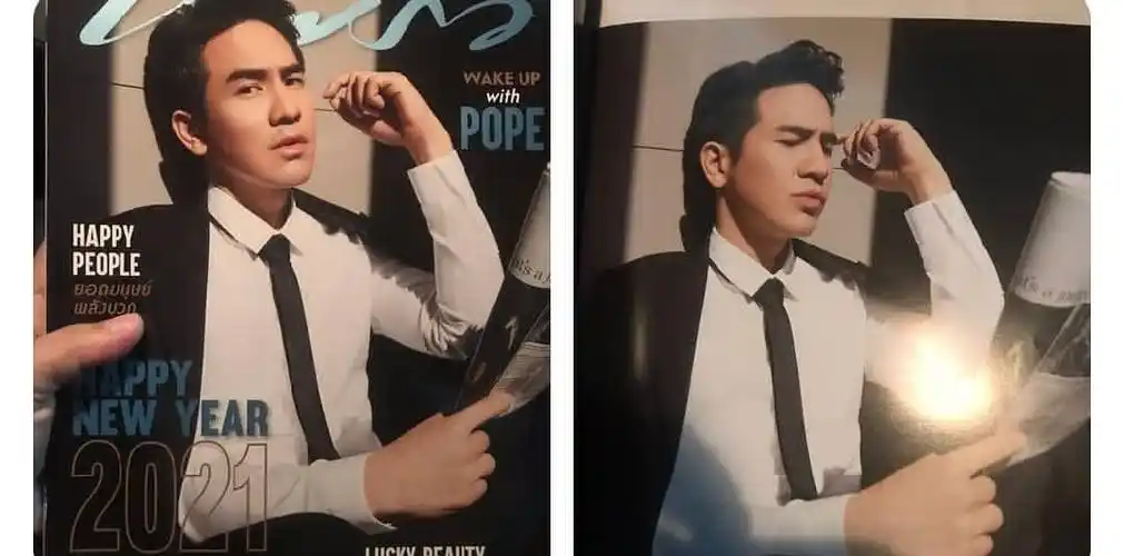 这本praew杂志也太帅了泡泡哥好cool