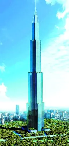 号称高838米,比"迪拜塔"还要高10米的世界        "天空城市",因没有