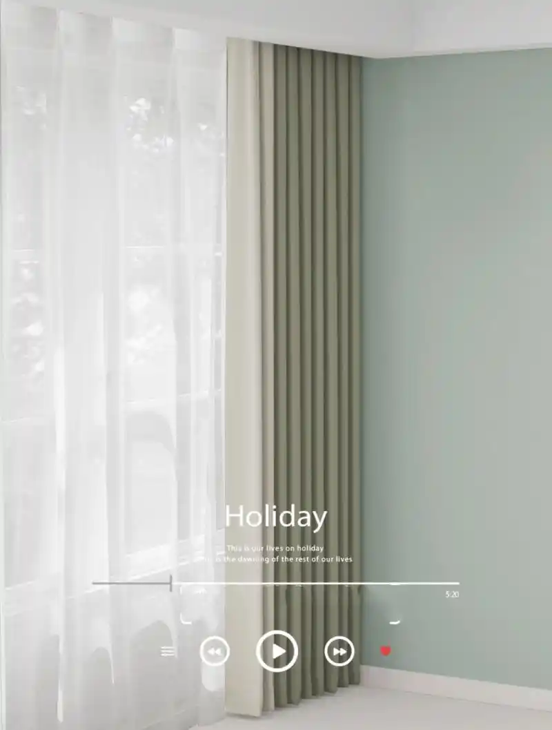 乳胶漆伦敦雾超977款窗帘配色,你get到了 99伦