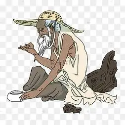 医疗躺沙发中国风古风古代老人中风脑卒中发病颤抖症状医疗中风脑卒中