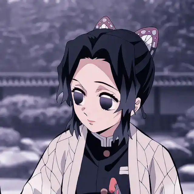 「第163期」动漫女头:鬼灭之刃 蝴蝶忍 无水印女生头像