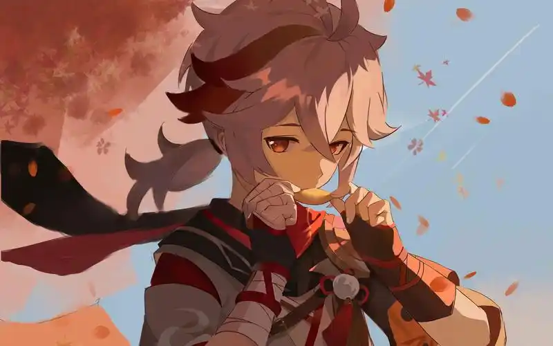 【原神】枫原万叶: 可叹,落叶飘零.