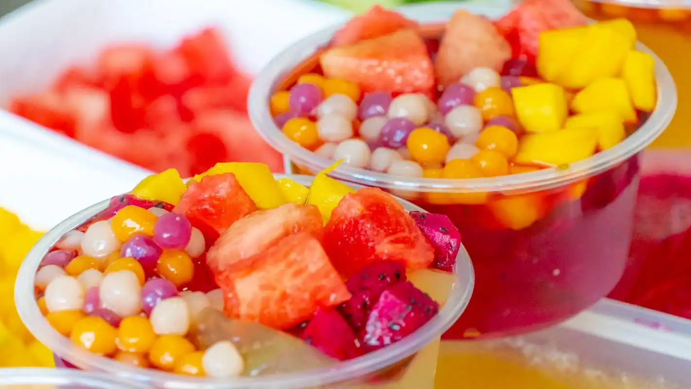 外面10块钱一碗的纯手工冰粉教你在家做详细配方出摊儿必备