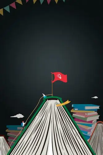 书籍宣传海报背景