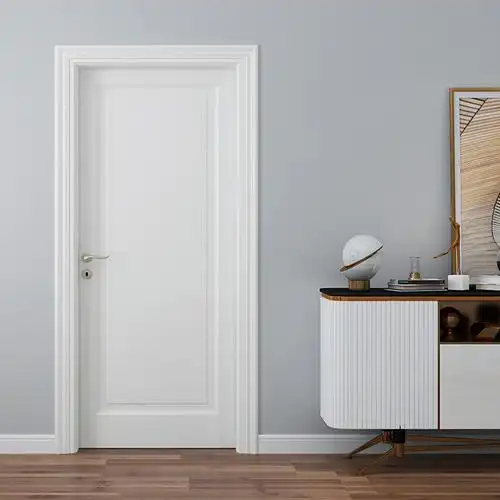 贴纸白色门贴自粘防水加厚木门整张卧室橱柜墙贴