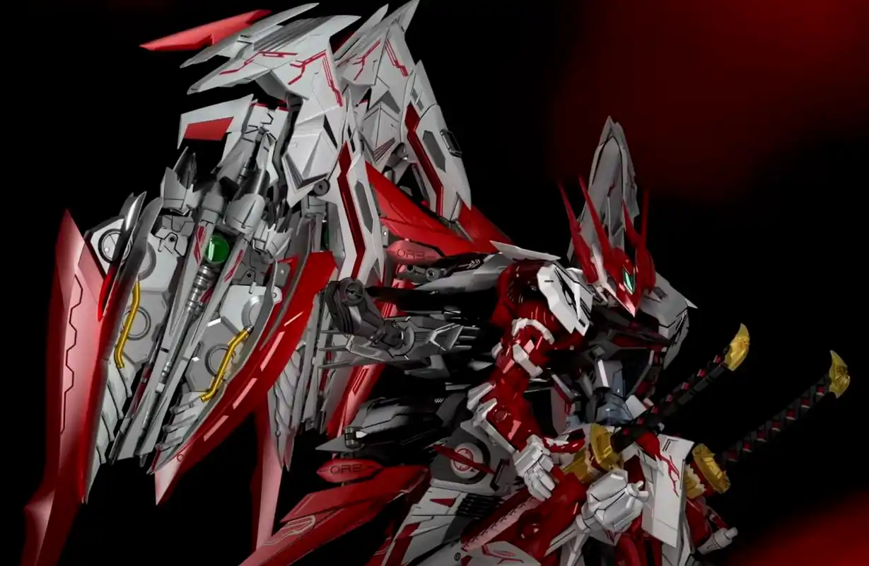 seed系最帅的一抹红!mb红异端高达新红龙形态发布