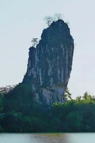 2018年1月12日再次到阳春市鱼王石风景区拍摄.