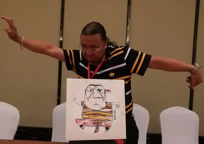 落子肖像漫画(六) 2017集萃自选