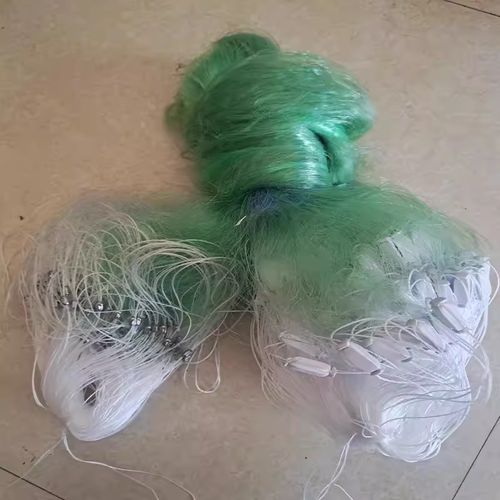 船牌丝三层渔网沉网鱼网丝网进口丝网100米1.5米2米3米高加重正宗