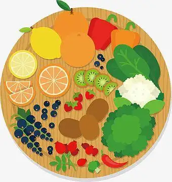 卡通手绘清新插画美食矢量素材aipng矢量手绘水果拼盘aipng水果拼盘矢