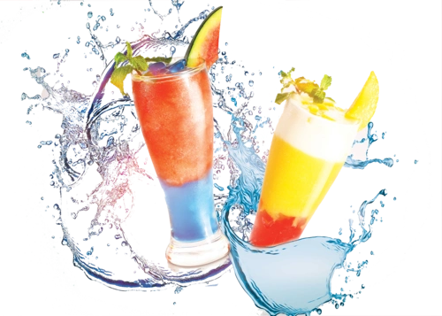 夏日元素一杯夏日冷饮装饰元素