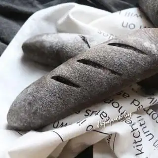 竹炭免揉长棍面包