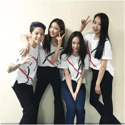 组合成员为宋茜,刘逸云,郑秀晶和朴善怜.