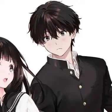 手绘情侣头像情侣专用