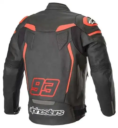 alpinestars奎斯赛车夹克限量马奎斯mm93ringtwin皮衣赛车服