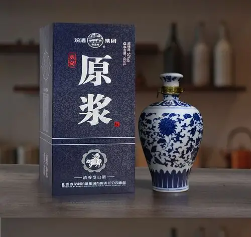 天猫山西典藏汾酒原浆53度六瓶