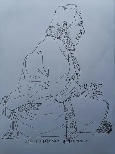 人物线描写生作品