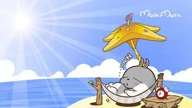 可爱的流氓兔ppt背景图片