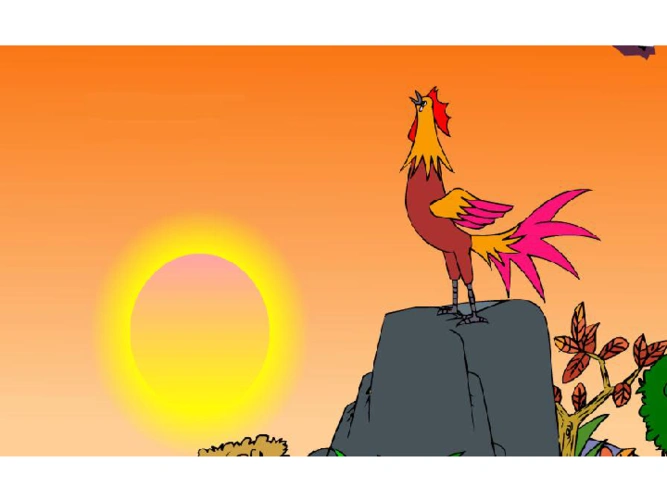 2018春北京版语文二年级下册第14课《闻鸡起舞》ppt课件1