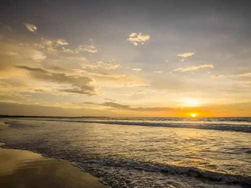 美丽的落日夕阳景色高清图片 - 素材中国16素材网