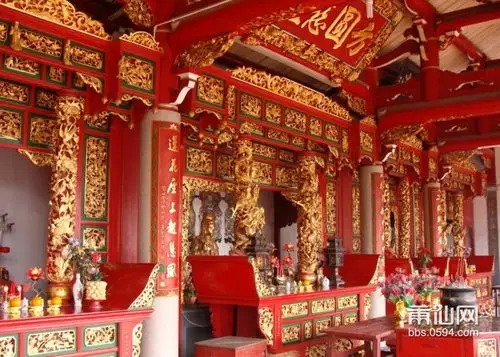 莆田仲夏仙游四庙之首南门五帝庙