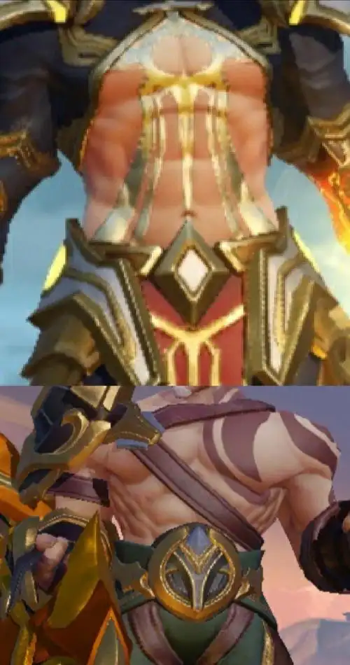 王者荣耀肌肉男6组皮肤12名英雄参选你能猜中几名