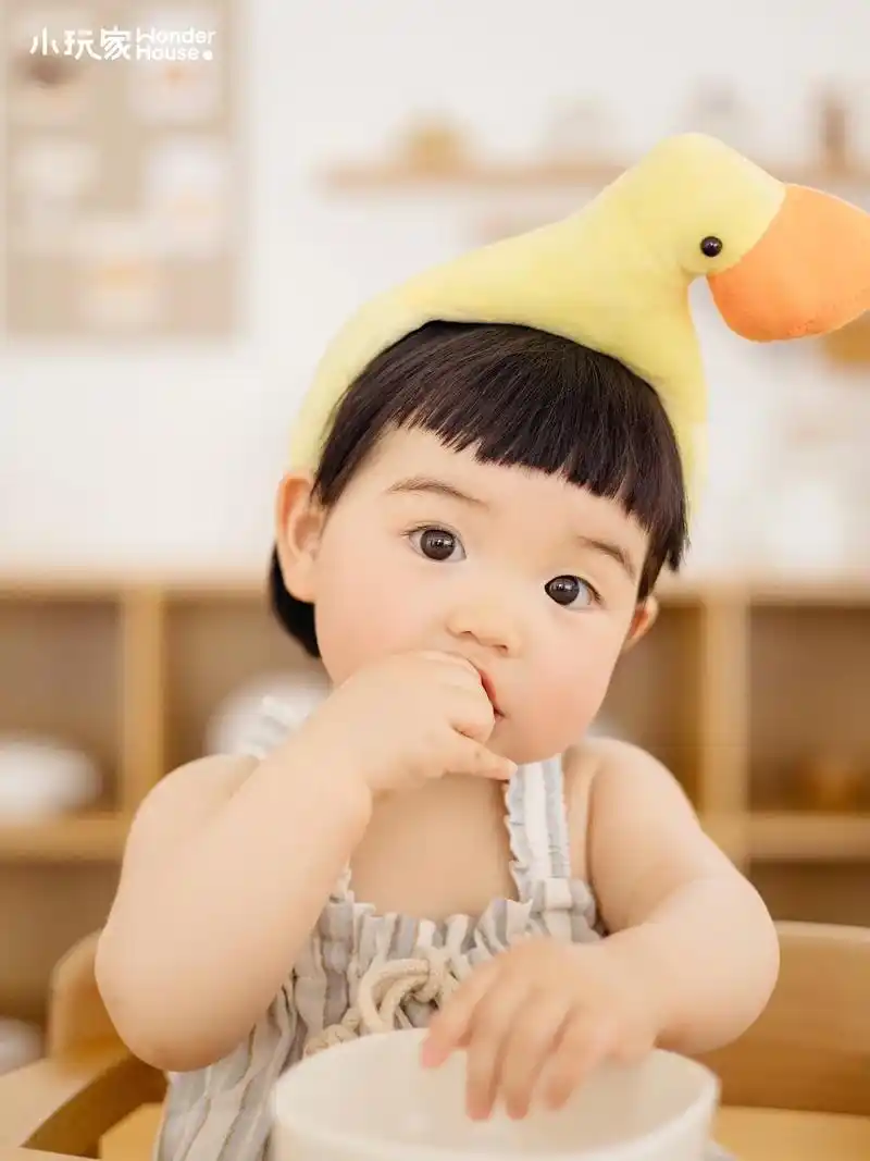 九敏怎么会有这么懂生活的小可爱宝宝照