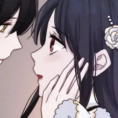 甜蜜情侣头像一人一半动漫 天黑了你就是我的光 - 动漫头像 - 潮人