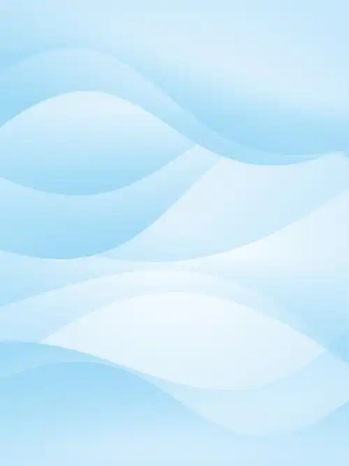 蓝色淡雅动感线条抽象背景素材