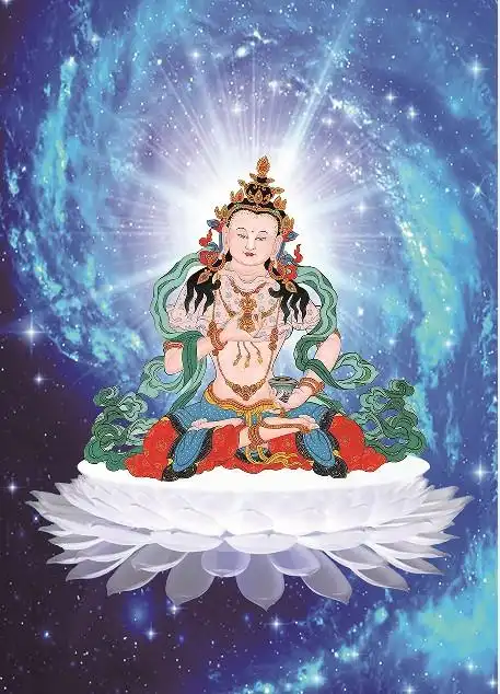 金刚印花dmc纯棉棉线十字绣客厅佛教结缘萨埵十字绣套件