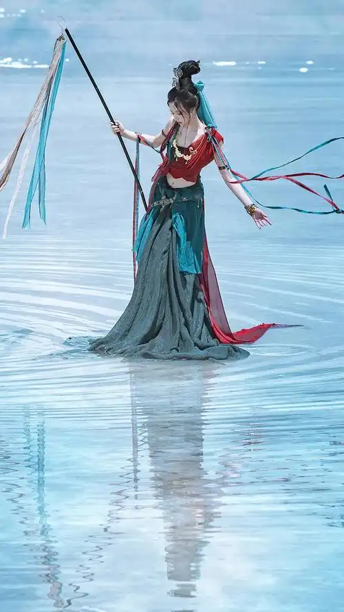 敦煌飞天古风真人壁纸:唯美大气