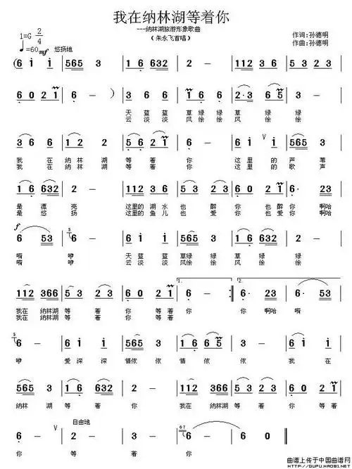 我在纳林湖等着你