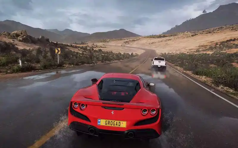 地平线5 2020 ferrari f8 [ 4k ]